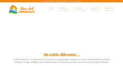 Desktop Screenshot of luzdelamanecer.com